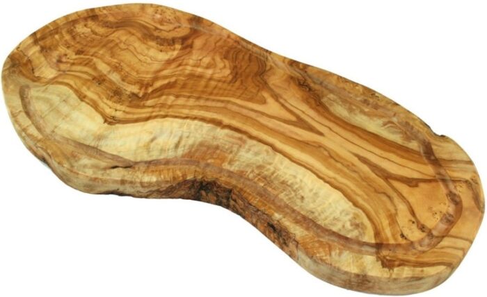 Olive wood natural steak board